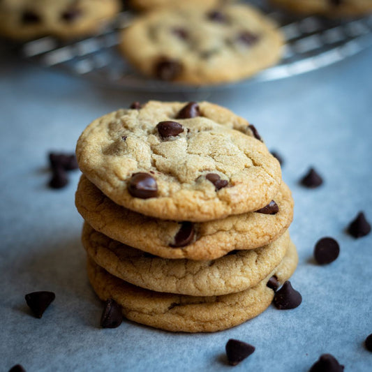 Dozen Dark Chocolate Chip Cookies